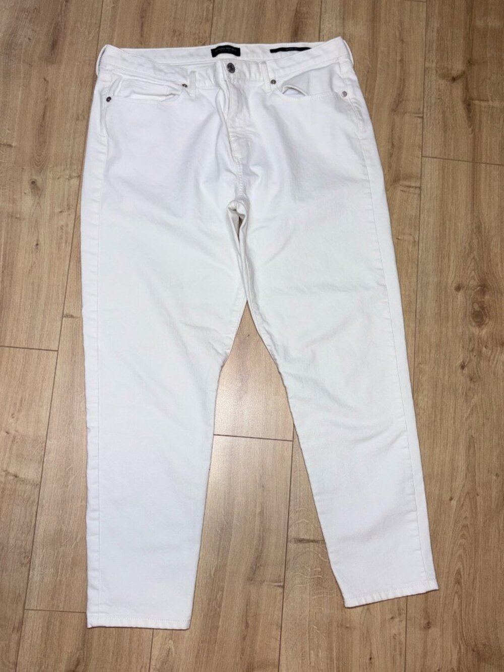 Premium Denim Skinny White Stretch Banana Republic
